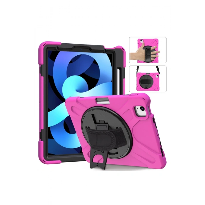 Newface iPad Pro 11 (2020) Kılıf Amazing Tablet Kapak - Pembe