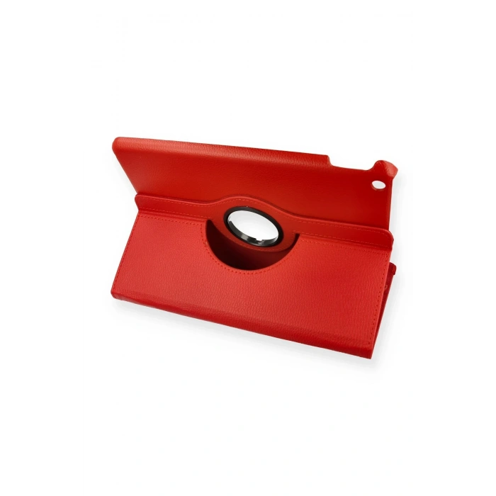 Newface iPad Pro 11 (2024) Kılıf 360 Tablet Deri Kılıf - Kırmızı