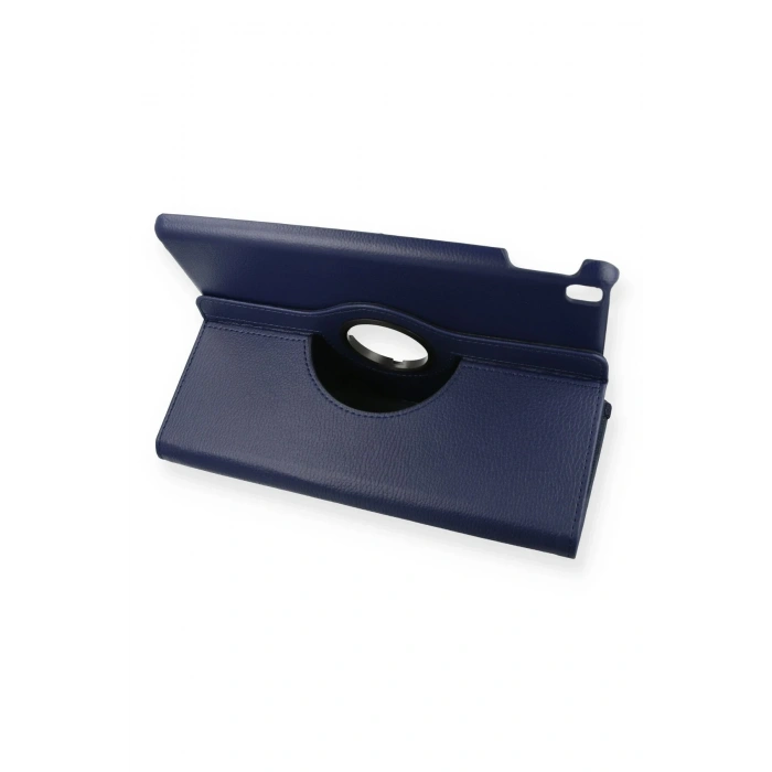 Newface iPad Pro 11 (2024) Kılıf 360 Tablet Deri Kılıf - Lacivert