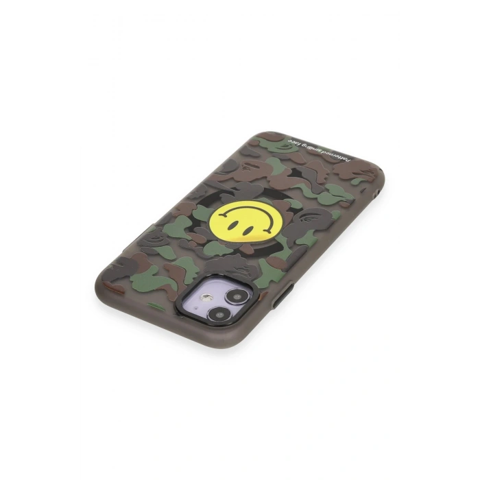 Newface iPhone 11 Kılıf Apollo Magneticsafe Desenli Kapak - Apollo Siyah - 4