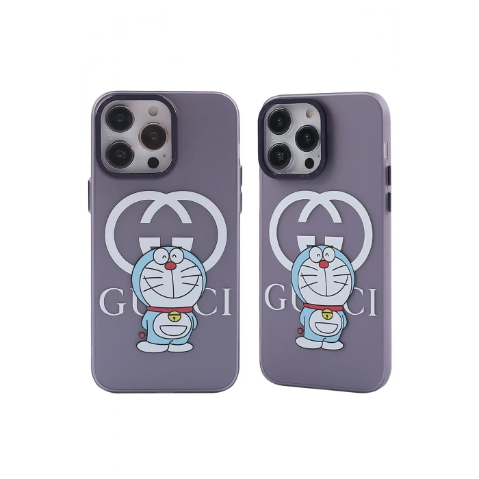 Newface iPhone 13 Pro Kılıf Prada Desenli Kapak - Prada Mor - 3