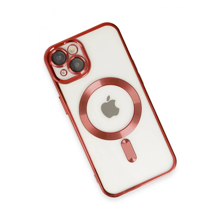 Newface iPhone 14 Plus Kılıf Kross Magneticsafe Kapak - Kırmızı