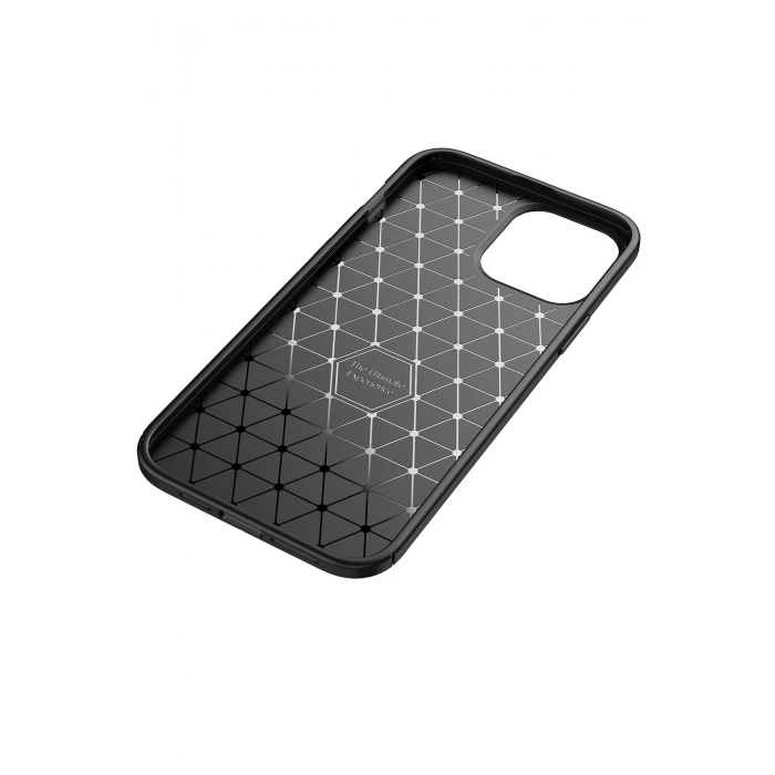 Newface iPhone 14 Pro Kılıf Auto Focus Karbon Kapak - Lacivert