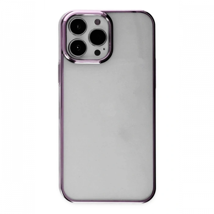 Newface iPhone 14 Pro Kılıf Element Silikon - Lila