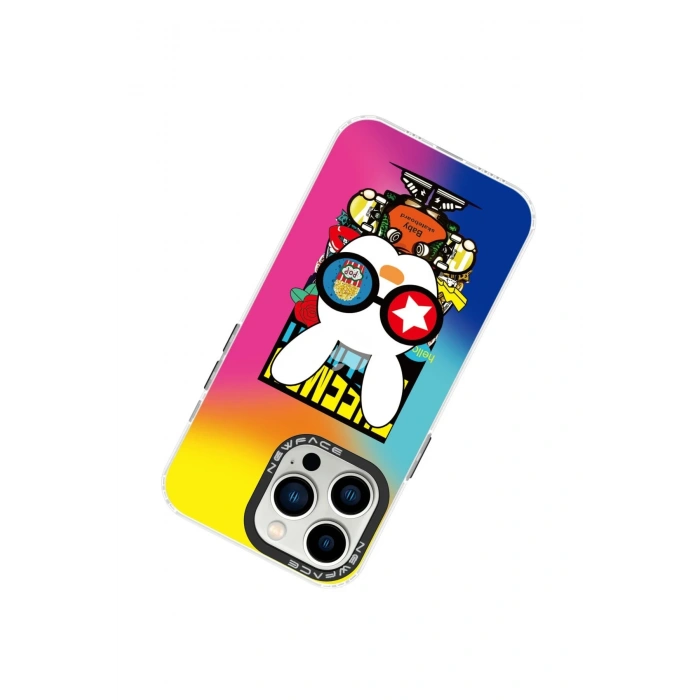 Newface iPhone 14 Pro Max Kılıf Estoril Desenli Kapak - Estoril - 10