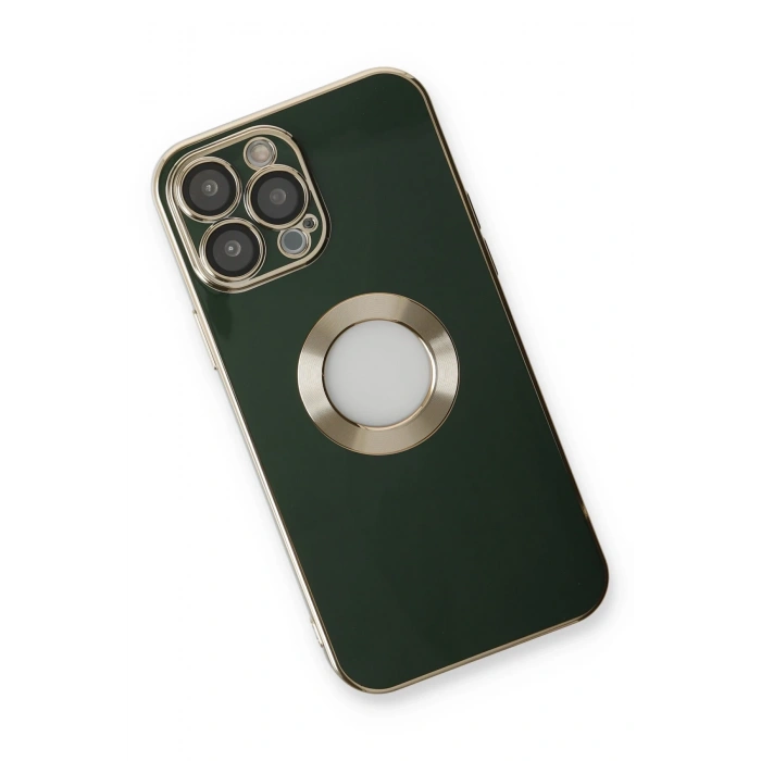 Newface iPhone 14 Pro Max Kılıf Store Silikon - Yeşil