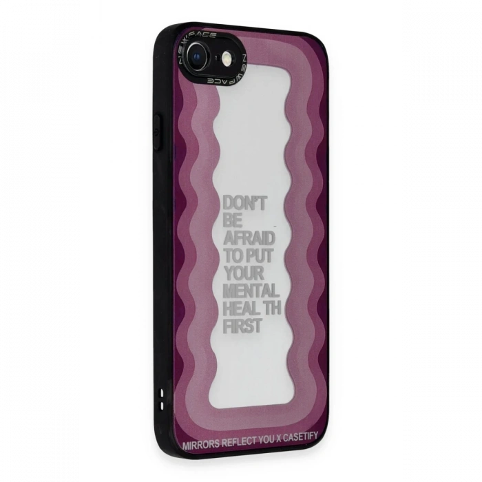 Newface iPhone 7 Kılıf Mirror Desenli Kapak - Mirror - 11