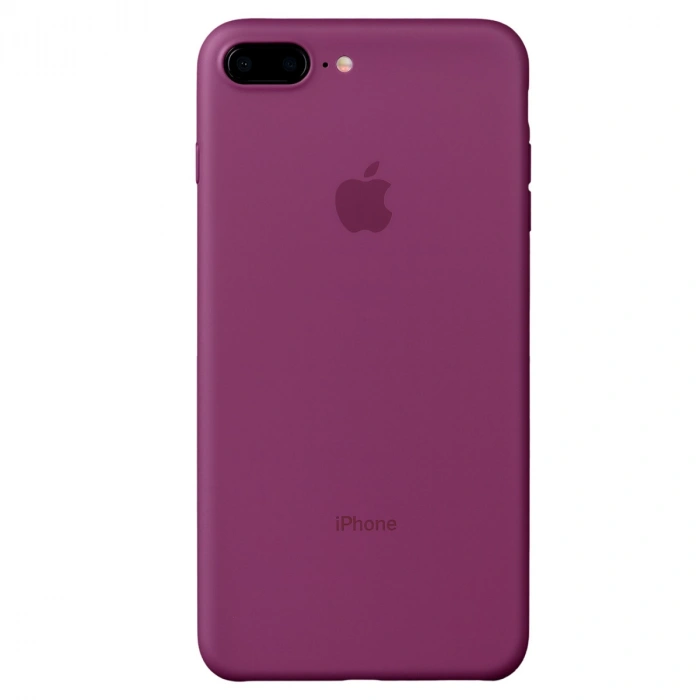 Newface iPhone 8 Plus Kılıf PP Ultra İnce Kapak - Pembe