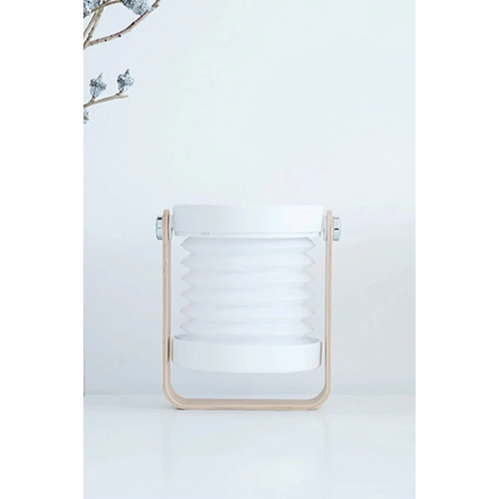 Newface JP-DLD Kamp Lambası Görünümlü Dekoratif Gece Lambası - Beyaz