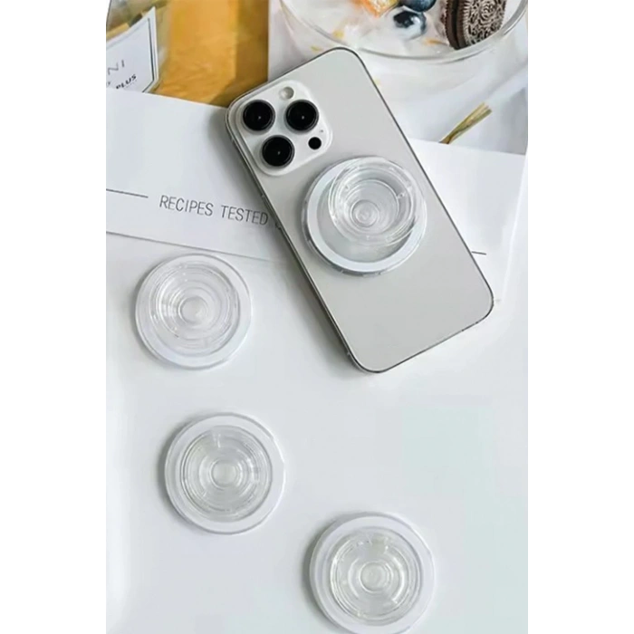 Newface Kickstand Karakterli Magsafe Stand - Desen 2