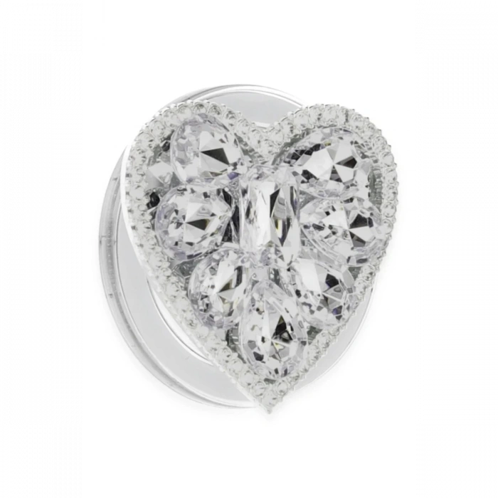 Newface Kickstand Taşlı Magsafe Stand - Beyaz