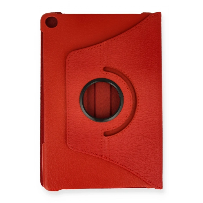 Newface Lenovo Tab M10 TB328FU Kılıf 360 Tablet Deri Kılıf - Kırmızı