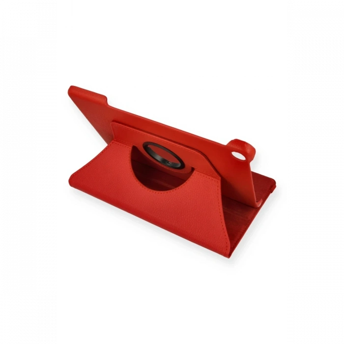 Newface Lenovo Tab M10 TB328FU Kılıf 360 Tablet Deri Kılıf - Kırmızı