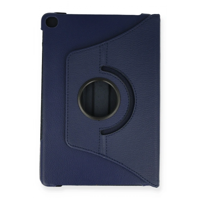 Newface Lenovo Tab M10 TB328FU Kılıf 360 Tablet Deri Kılıf - Lacivert