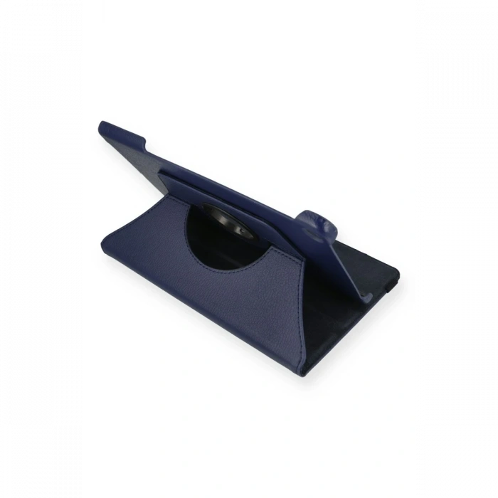 Newface Lenovo Tab M10 TB328FU Kılıf 360 Tablet Deri Kılıf - Lacivert