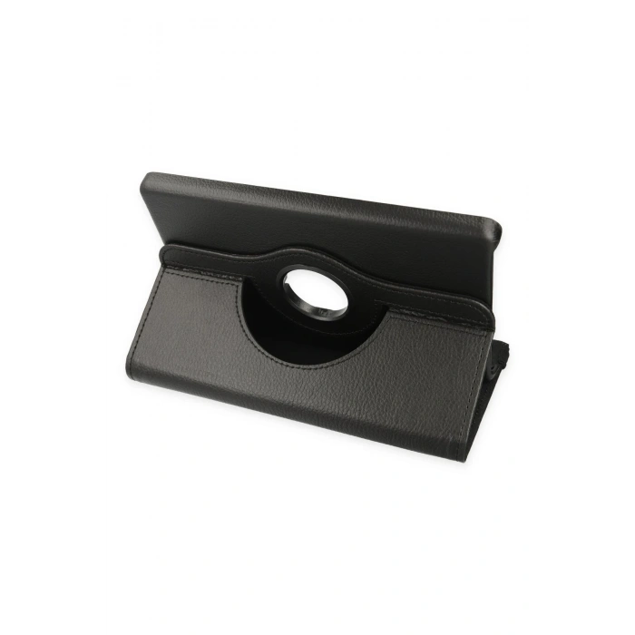 Newface Lenovo Tab M8 Kılıf 360 Tablet Deri Kılıf - Siyah