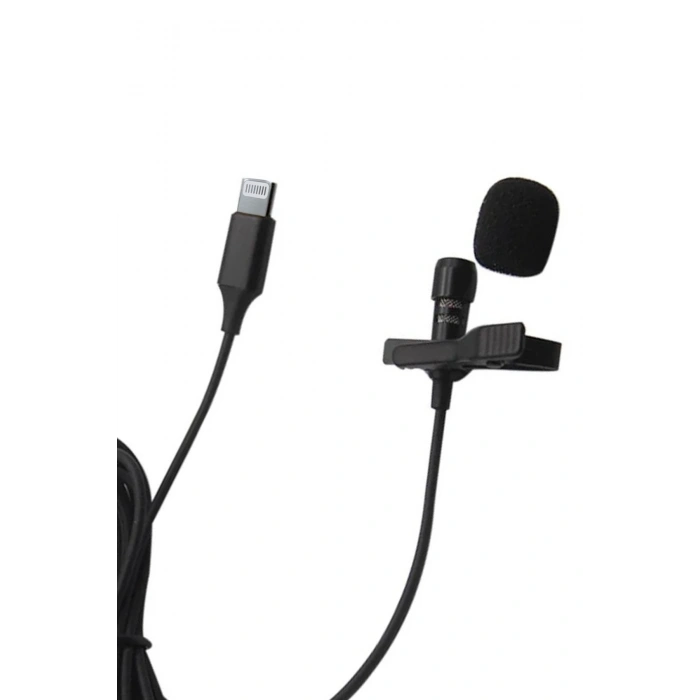 Newface Lightning 2 Metre Double Mikrofon - Siyah