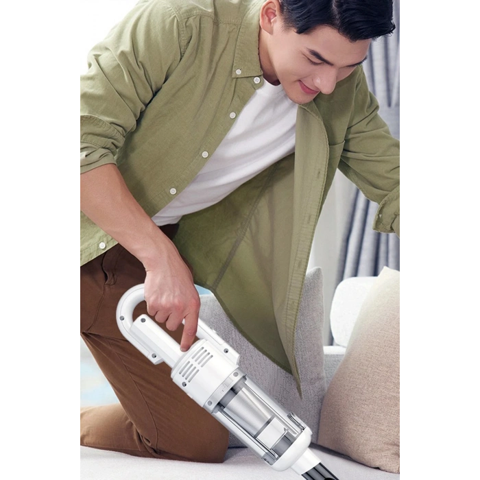 Newface LT-124 Kablosuz Çok Fonksiyonlu Araç Süpürge - Beyaz