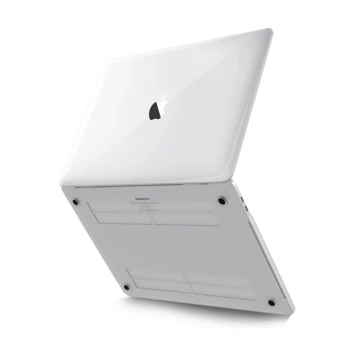 Newface Macbook Pro 13 2021 Macbook Buzlu Kapak - Şeffaf