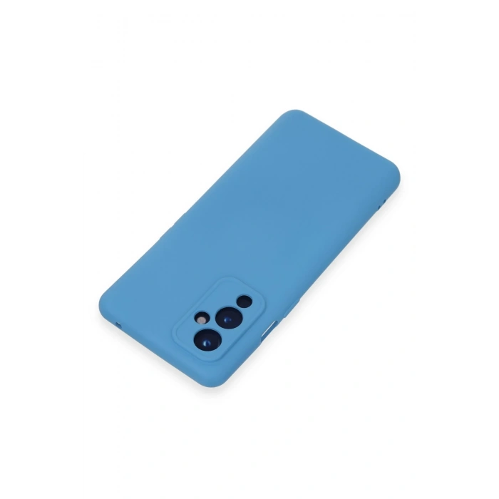 Newface One Plus 9 Kılıf Nano içi Kadife Silikon - Mavi