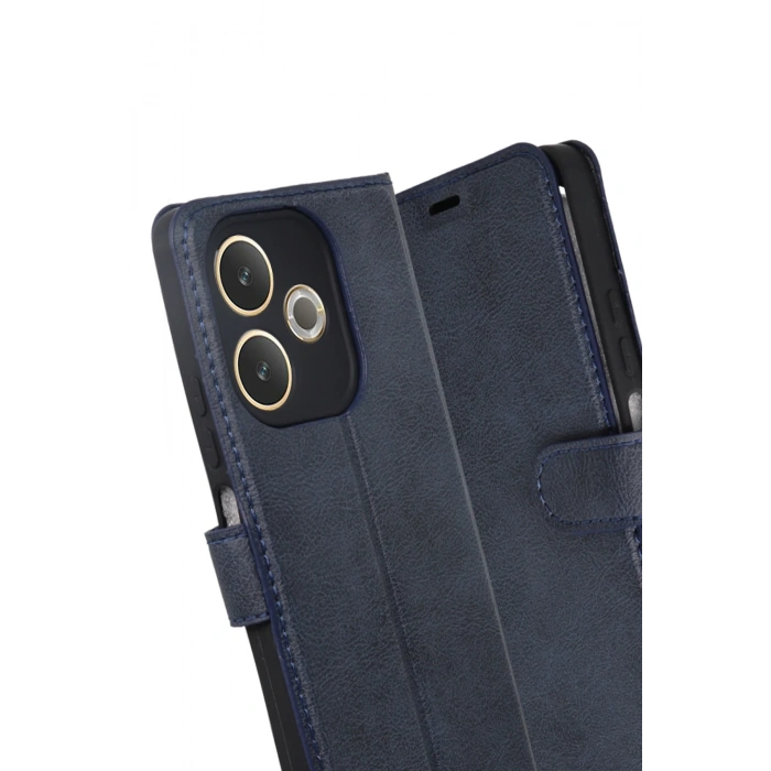 Newface Oppo A5 Pro 4G Trend S Plus Kapaklı Kılıf - Lacivert