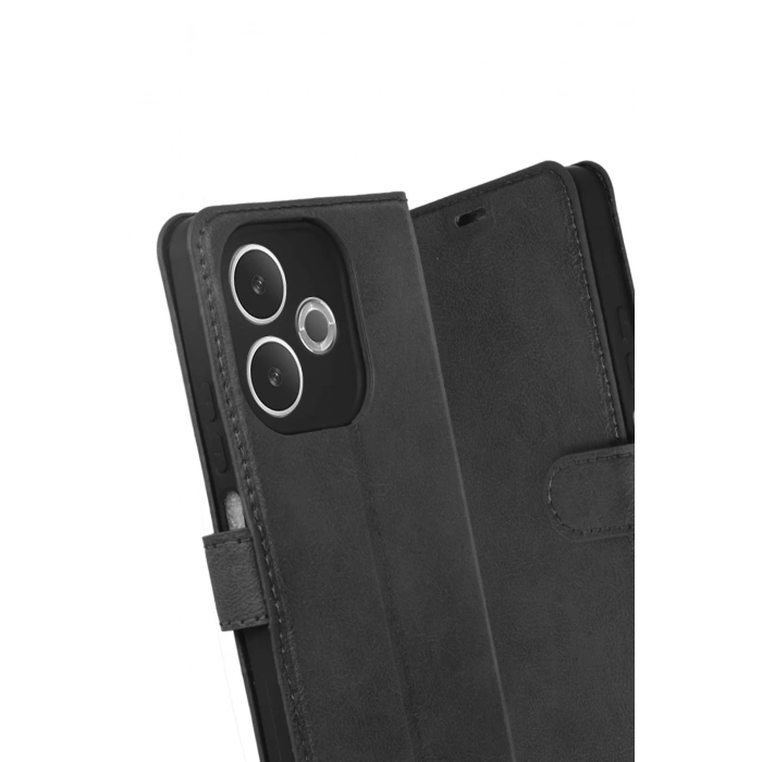 Newface Oppo A5 Pro 4G Trend S Plus Kapaklı Kılıf - Siyah