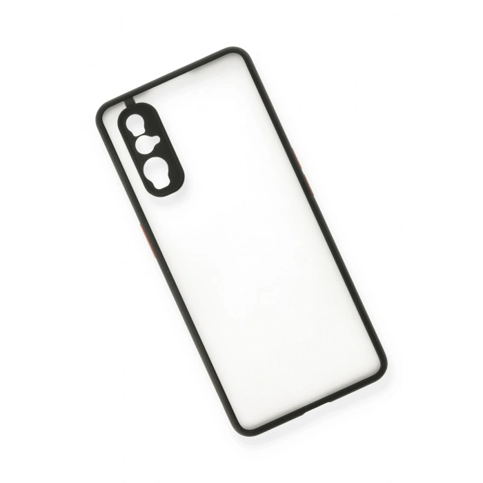 Newface Oppo Find X2 Kılıf Montreal Silikon Kapak - Siyah