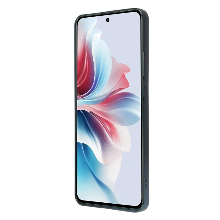 Newface Oppo Reno 11F Kılıf Aras Deri Kapak - Bordo