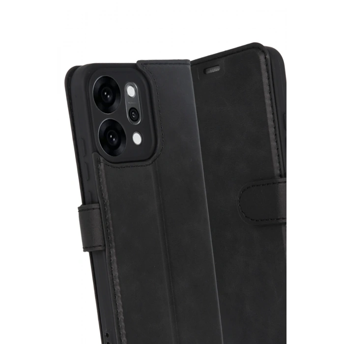 Newface Oppo Reno 14 Trend S Plus Kapaklı Kılıf - Siyah