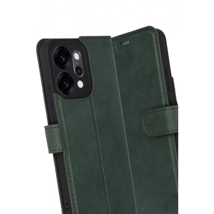 Newface Oppo Reno 14 Trend S Plus Kapaklı Kılıf - Yeşil