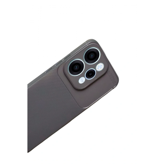 Newface Oppo Reno 15 Auto Focus Karbon Kapak - Gri