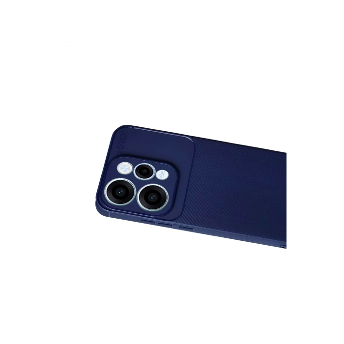 Newface Oppo Reno 15 Auto Focus Karbon Kapak - Lacivert