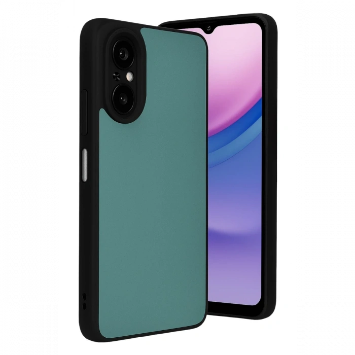 Newface Realme 12 Lite Kılıf Aras Deri Kapak - Açık Yeşil