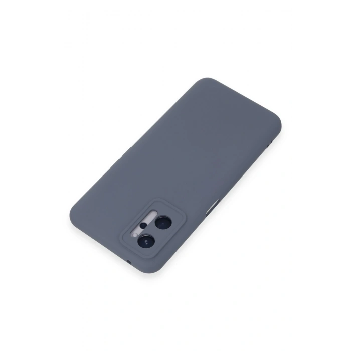 Newface Realme 9i 4G Kılıf Nano içi Kadife Silikon - Gri