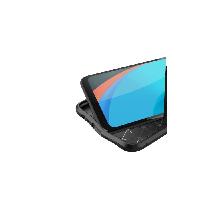 Newface Realme C11 2021 Kılıf Auto Focus Kapak - Siyah