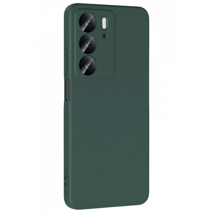 Newface Realme C75 4G First Silikon - Koyu Yeşil