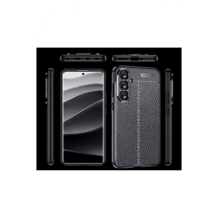 Newface Samsung A56 Kılıf Auto Focus Kapak - Koyu Yeşil