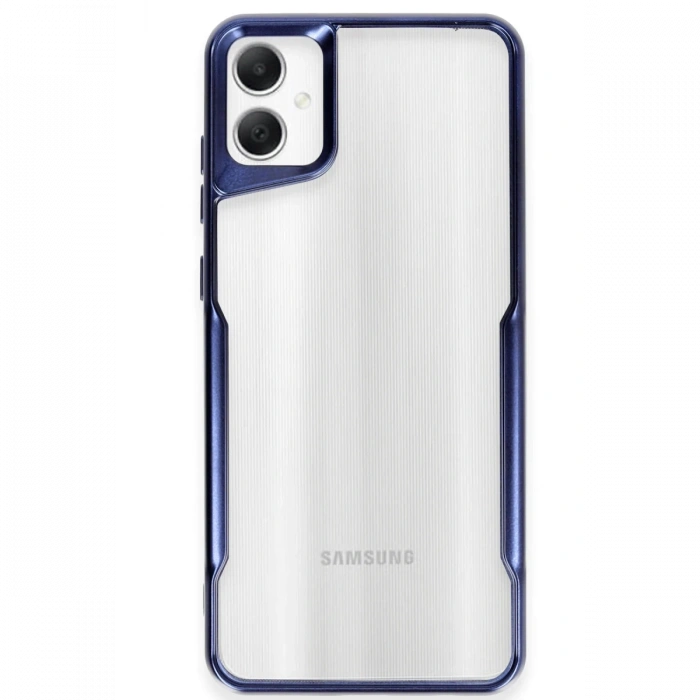 Newface Samsung Galaxy A06 Kılıf Boyi Silikon Kapak - Lacivert