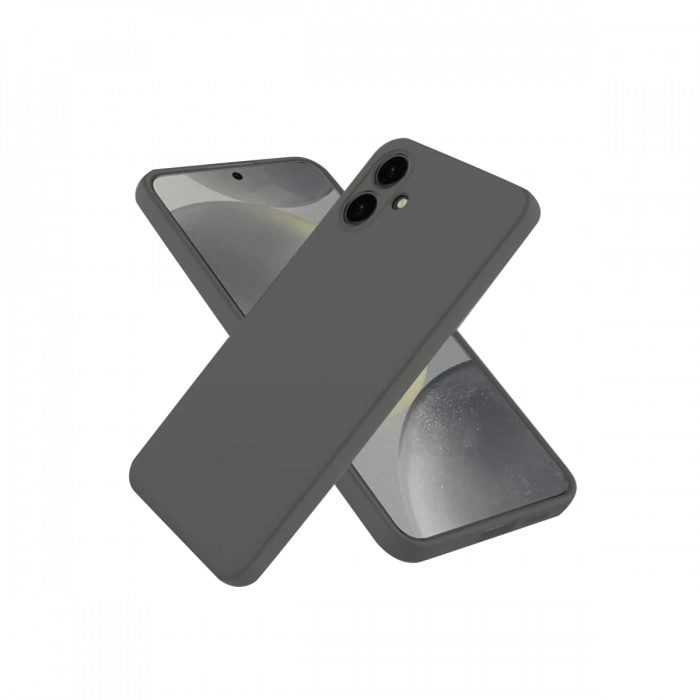 Newface Samsung Galaxy A06 Kılıf First Silikon - Gri