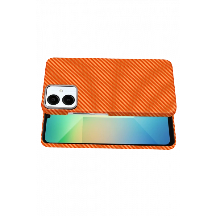 Newface Samsung Galaxy A06 Vega Magsafe Kapak - Turuncu