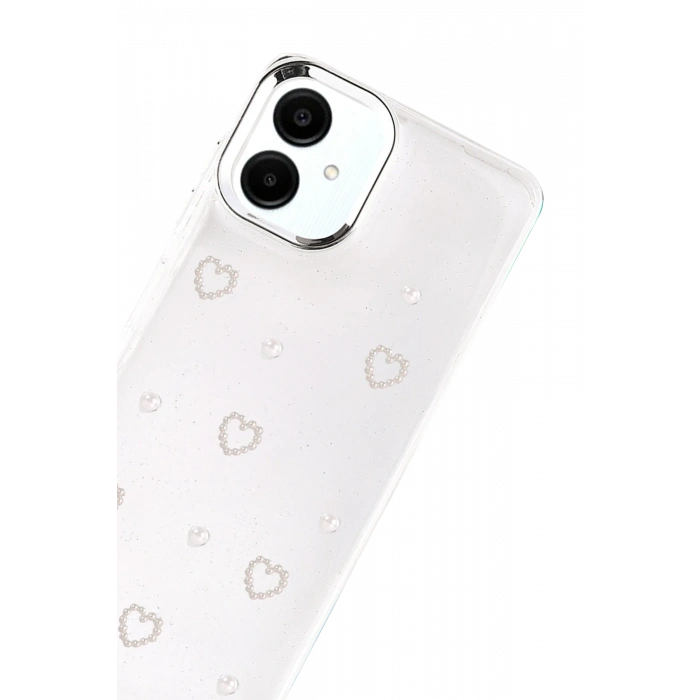 Newface Samsung Galaxy A07 4G Fiyonk Desenli Kapak - Desen 10