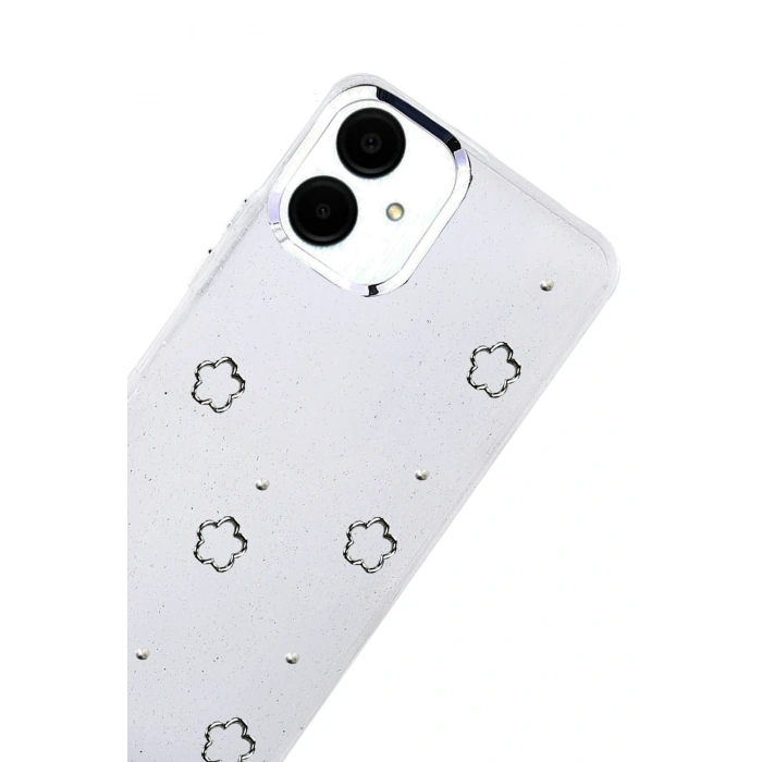 Newface Samsung Galaxy A07 4G Fiyonk Desenli Kapak - Desen 2