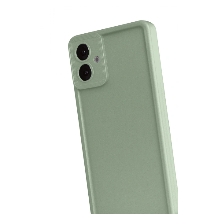 Newface Samsung Galaxy A07 4G Viera Silikon - Açık Yeşil