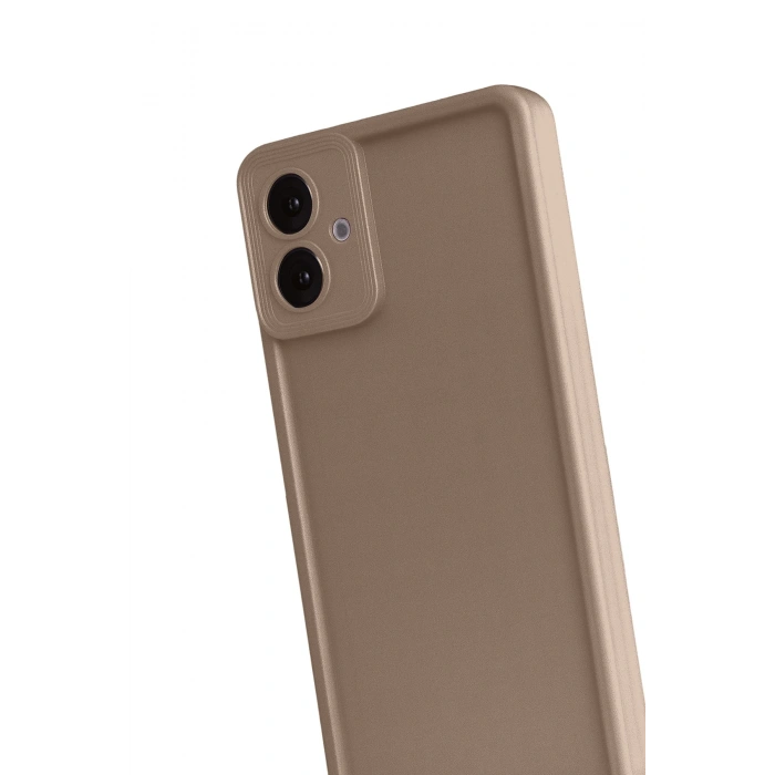 Newface Samsung Galaxy A07 4G Viera Silikon - Kahverengi