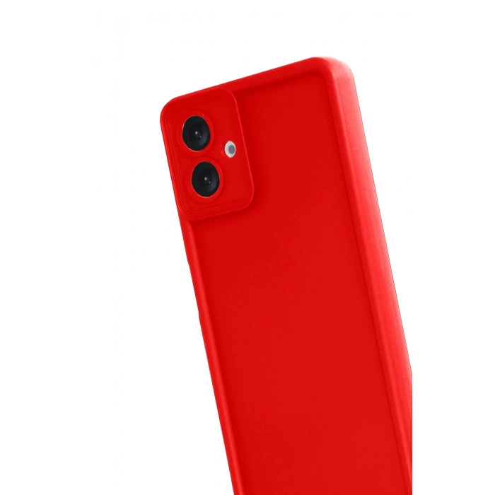 Newface Samsung Galaxy A07 4G Viera Silikon - Kırmızı