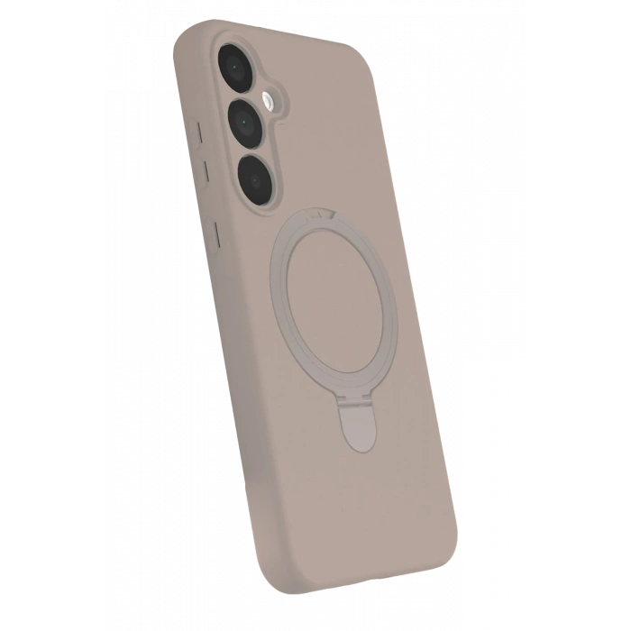 Newface Samsung Galaxy A16 5G Regal Magsafe Standlı Kapak - Çöl Titanyum