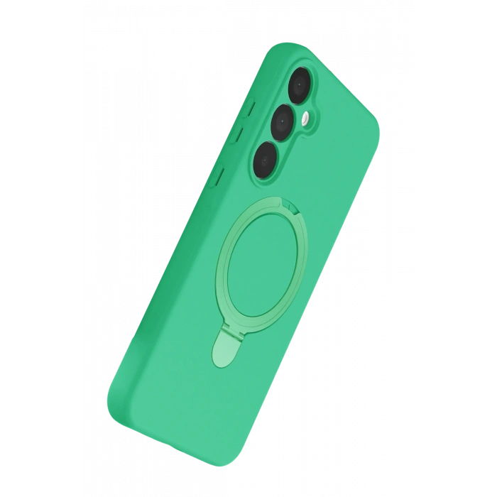 Newface Samsung Galaxy A16 5G Regal Magsafe Standlı Kapak - Yeşil