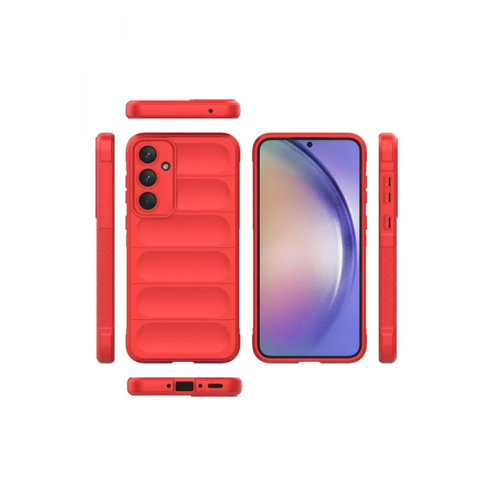 Newface Samsung Galaxy A17 5G Optimum Silikon - Kırmızı