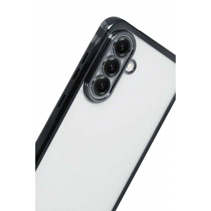 Newface Samsung Galaxy A17 5G Razer Lensli Silikon - Siyah