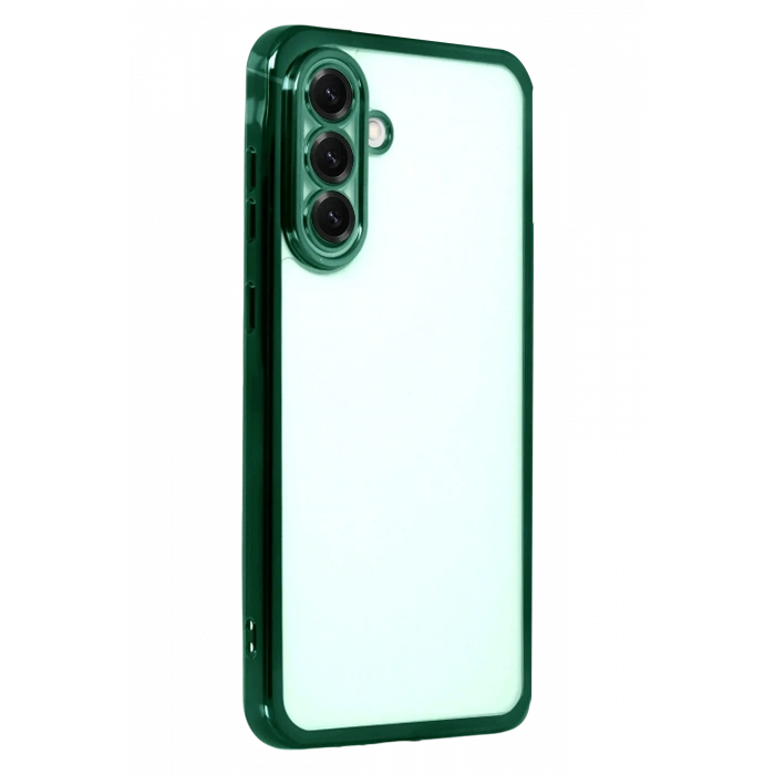 Newface Samsung Galaxy A17 5G Razer Lensli Silikon - Yeşil